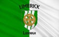 Flag of County Limerick is a county in Ireland