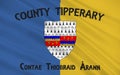 Flag of County Tipperary is a county in Ireland