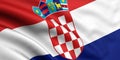 Flag Of Croatia Royalty Free Stock Photo