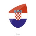 Flag of Croatia. Croatian Rugby flag