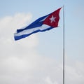 flag of Cuba Royalty Free Stock Photo