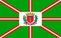 Flag of Curitiba in Parana, Brazil