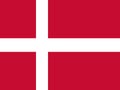 Flag of Denmark nation state illustration symbol logo background
