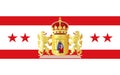 Flag of Drenthe of Netherlands