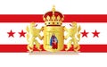 Flag of Drenthe of Netherlands