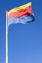Flag of Dutch province North Holland Royalty Free Stock Photo