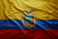 Flag of Ecuador Royalty Free Stock Photo