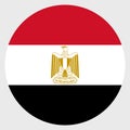 Flag of Egypt Royalty Free Stock Photo