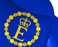 Flag of EIIR Royalty Free Stock Photo