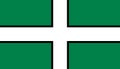 Flag Of The English County Of Devon Royalty Free Stock Photo