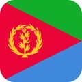 Flag Eritrea illustration vector eps