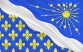 Flag of Essonne, France