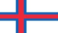 Flag of Faroe Islands. National flag of Faroe Islands. territory of Denmark