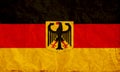 Flag Federal Republic of Germany, in the west of the Balkans