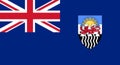 Glossy glass flag Federation of Rhodesia and Nyasaland de facto independent 1953-1963