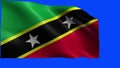 Flag of Federation of Saint Kitts and Nevis - LOOP