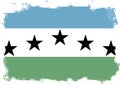 Flag of Firestone City Colorado Grunge