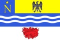 Flag of Fontainebleau in Seine-et-Marne, France