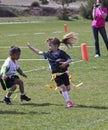 A Flag Football Game for 5 to 6 Year Olds