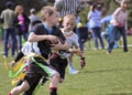 A Flag Football Game for 5 to 6 Year Olds