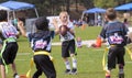 A Flag Football Game for 5 to 6 Year Olds