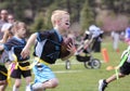 A Flag Football Game for 5 to 6 Year Olds