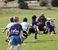 A Flag Football Game for 5 to 6 Year Olds