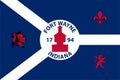 Flag of Fort Wayne in United States