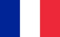 Flag of France. French flag. European country Royalty Free Stock Photo