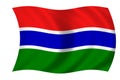 Flag of gambia