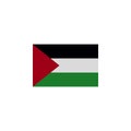 flag of Gaza strip colored icon. Elements of flags illustration icon. Signs and symbols can be used for web, logo, mobile app, UI Royalty Free Stock Photo