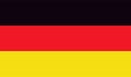 Flag of Germany, abstract flag of strips.