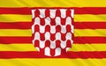 Flag of Girona is a city in the northeast of the Autonomous Comm