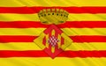 Flag of Girona is a province of Spain