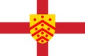 Flag of Gloucester in England Royalty Free Stock Photo