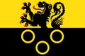 Flag of Grafschaft in Rhineland-Palatinate, Germany Royalty Free Stock Photo