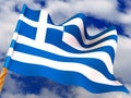 Flag. Greece