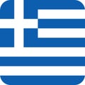 Flag Greece illustration vector eps