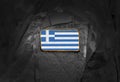 Flag of Greece on military uniform. Greece, Army, troops, soldiers, Greece collage Royalty Free Stock Photo