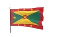 Flag of Grenada Royalty Free Stock Photo