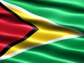 Flag of Guyana Royalty Free Stock Photo