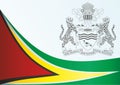 Flag of Guyana, Co-operative Republic of Guyana,