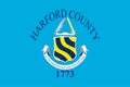 Flag of Harford County of Maryland, USA