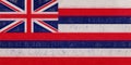 Flag of Hawaii Grunge