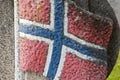 flag, Hedal, Norway Royalty Free Stock Photo