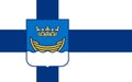 Flag Of Helsinki, Finland