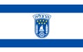 Flag of Herzliya, Israel
