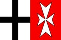 Flag of Hoenningen in Rhineland-Palatinate, Germany Royalty Free Stock Photo