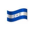 The Flag Of Honduras.