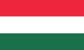 Flag of Hungary. Symbol of Independence Day, souvenir soccer game, button language, icon